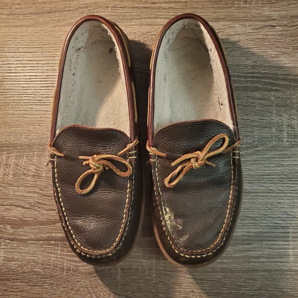LLbean Handsewn Slippers Moccasin Size (10 medium)